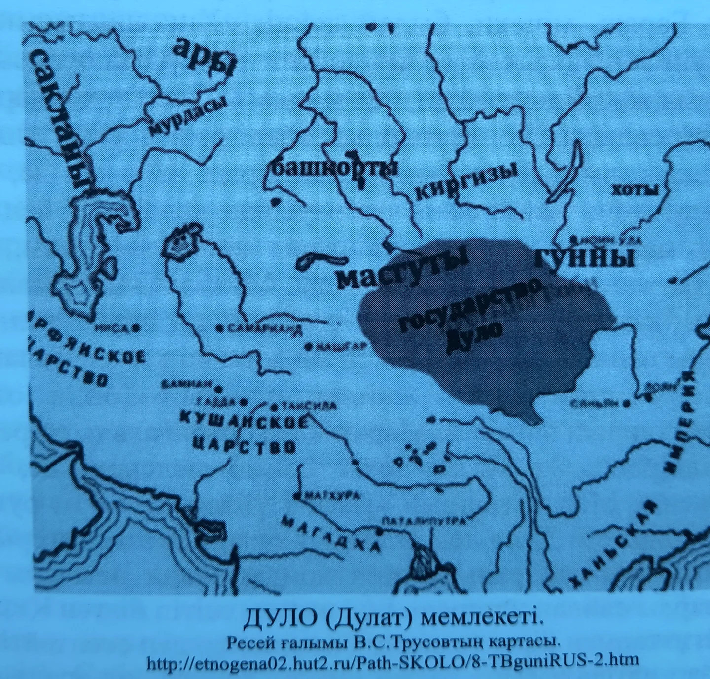 Жетісу мен Шығыс Түркістандағы дулаттар мемлекеті
