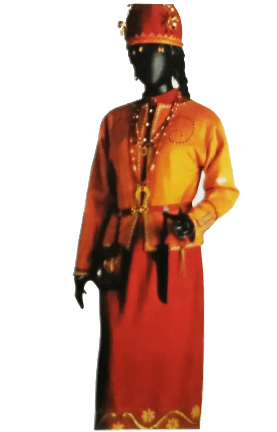 Қаңлы әйелінің киімі